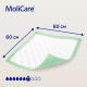 Пелюшка поглинальна гігієнічна MoliCare Premium Bed Mat 7 крапель 60x60 см (25 шт)