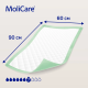 Пелюшка поглинальна гігієнічна MoliCare Premium Bed Mat 7 крапель 60x90 см (25 шт)