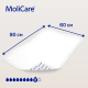 Пеленка поглощающая гигиеническая с СУПЕРАБСОРБЕНТОМ MoliCare Premium Bed Mat 9 капель 60x90 см (30 шт)