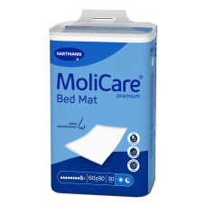 Пелюшка поглинальна гігієнічна зі СУПЕРАБСОРБЕНТОМ MoliCare Premium Bed Mat 9 крапель 60x90 см (30 шт)