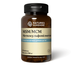 Метилсульфонілметан MSM NSP 90 таблеток