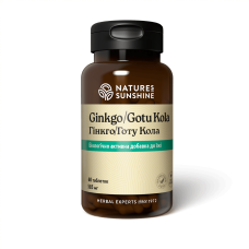 Гінкго/Готу Кола Ginkgo/Gotu Kola NSP 60 таблеток