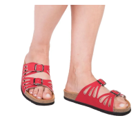 Анатомічні шльопанці (сині, червоні) Foot Care FA-316