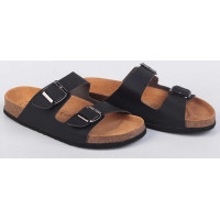 Анатомические ортопедические шлепанцы (Черные) Foot Care FA-301