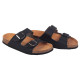 Анатомические ортопедические шлепанцы (Черные) Foot Care FA-301