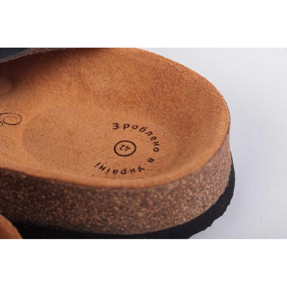 Мужские анатомические сандалии с прочной подошвой (синие, коричневые) Foot Care FA-102