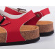 Анатомічні сандалі (Червоні) Foot Care FA-106