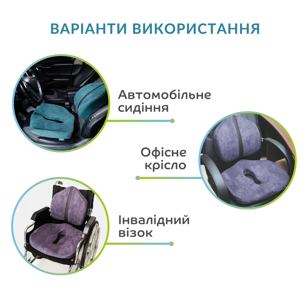 Ортопедична подушка під поперек Correct Line Max ТМ Correct Shape