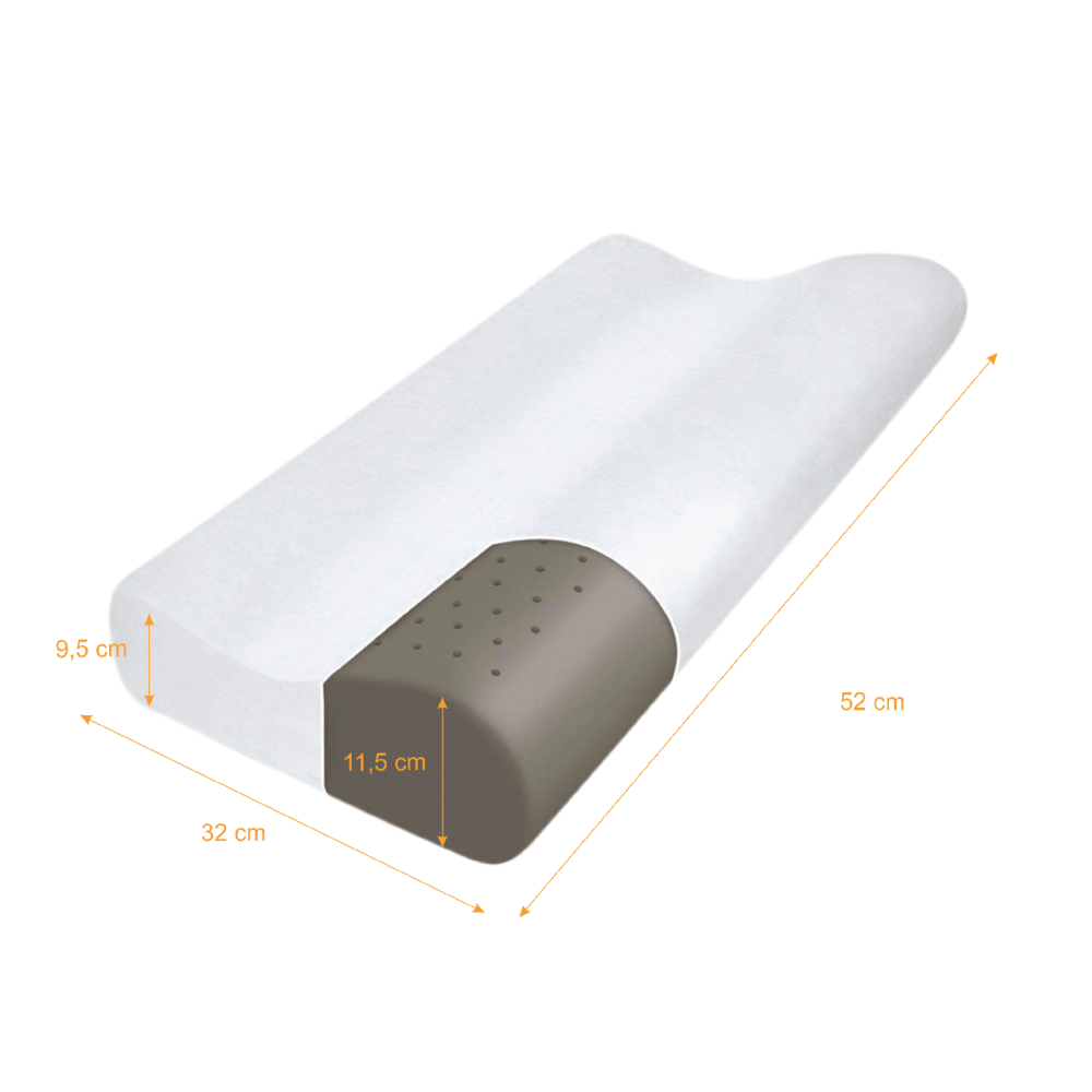 Подушка ортопедична бамбукова Qmed Bamboo Pillow