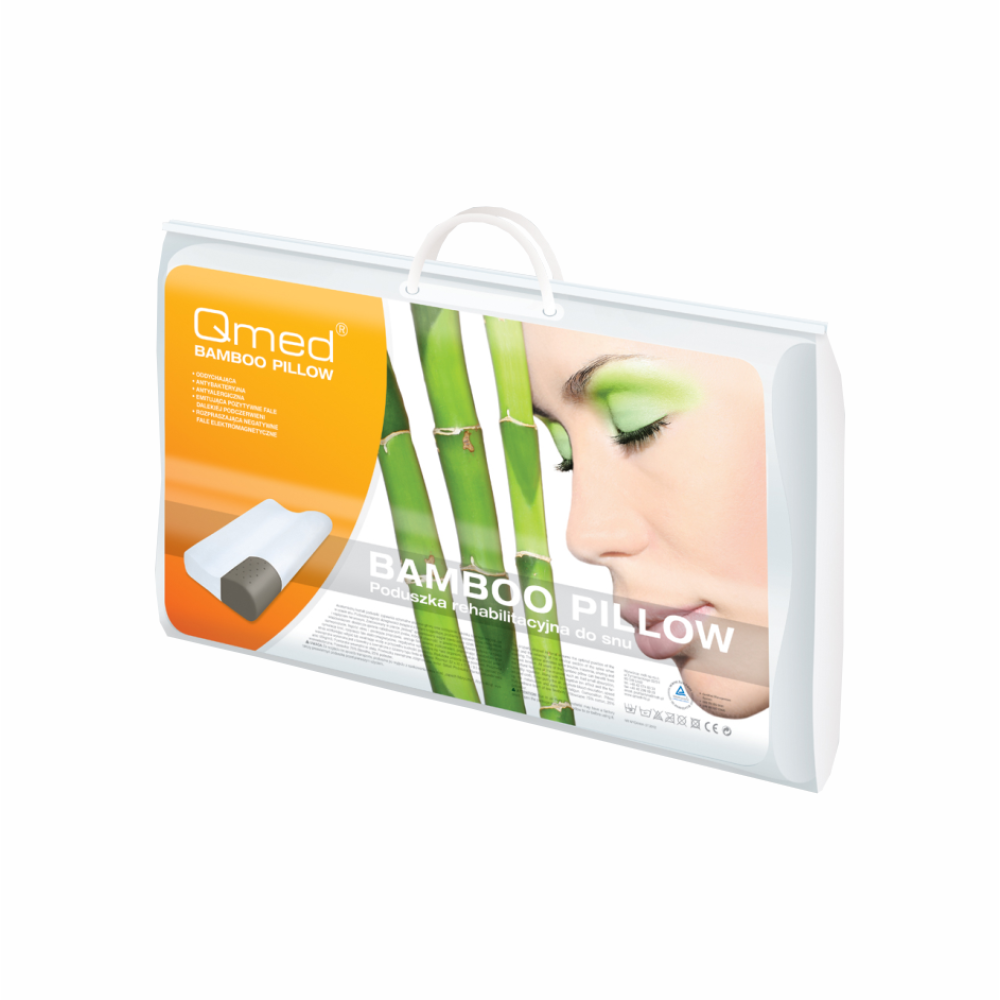 Подушка ортопедична бамбукова Qmed Bamboo Pillow