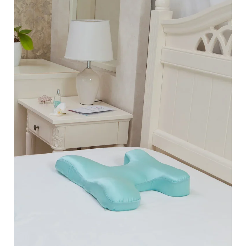 Ортопедическая подушка для сна на животе под голову (тенсел) Face Pillow №1 ТМ Beauty Balance