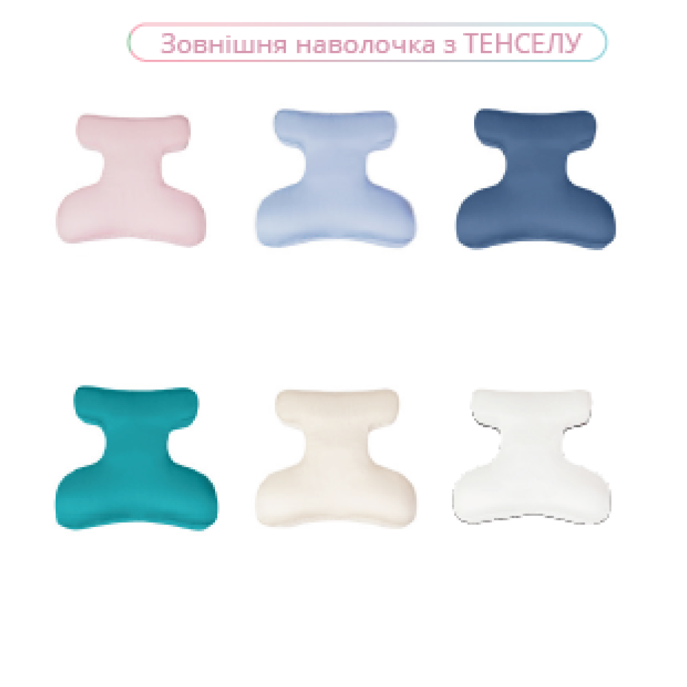 Ортопедическая подушка для сна на животе под голову (тенсел) Face Pillow №1 ТМ Beauty Balance