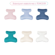 Ортопедическая подушка для сна на животе под голову (тенсел) Face Pillow №1 ТМ Beauty Balance