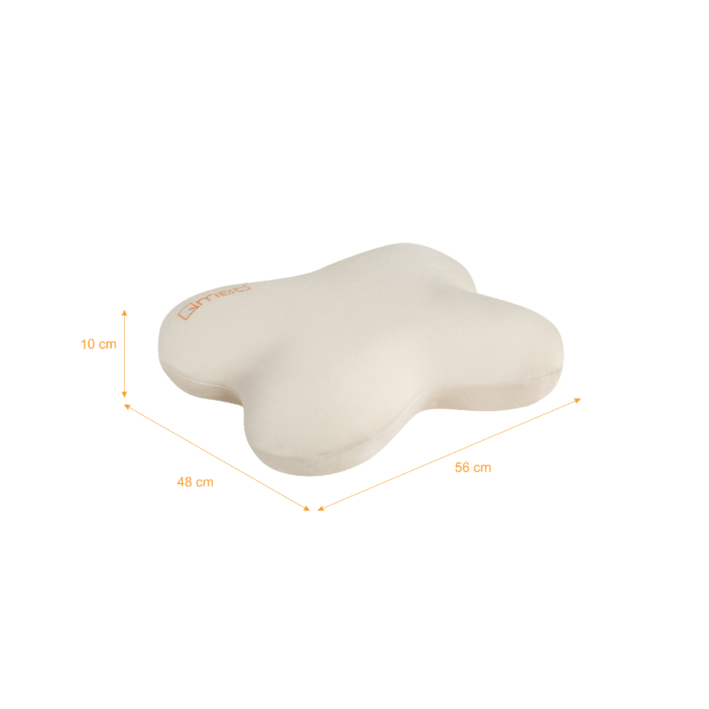 Подушка ортопедична для сну на животі Qmed Slim Pillow