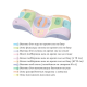 Ортопедическая подушка от морщин сна и утренней отечности Memory Foam (Тенсел) Beauty Balance