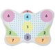 Мягкая ортопедическая подушка с эффектом памяти 59х39х14см Olvi Butterfly Soft J2539S