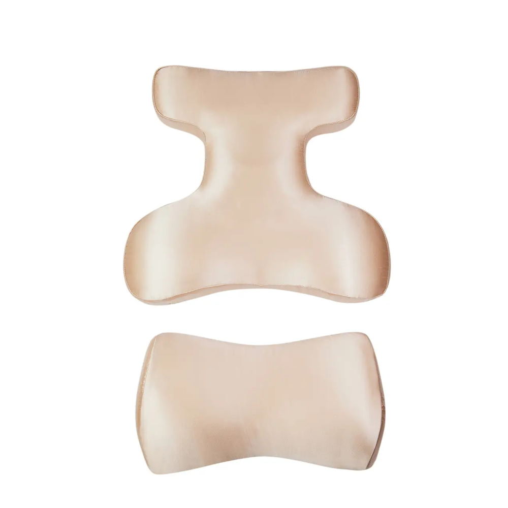Комплект ортопедичних подушок для сну на животі (шовк) (Face&Roller Pillow) Beauty Set ТМ Beauty Balance