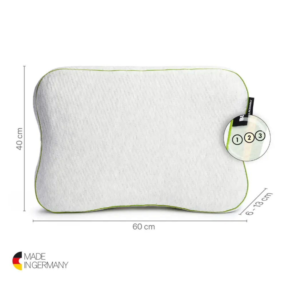 Эргономичная подушка BlackRoll Recovery Pillow Plus