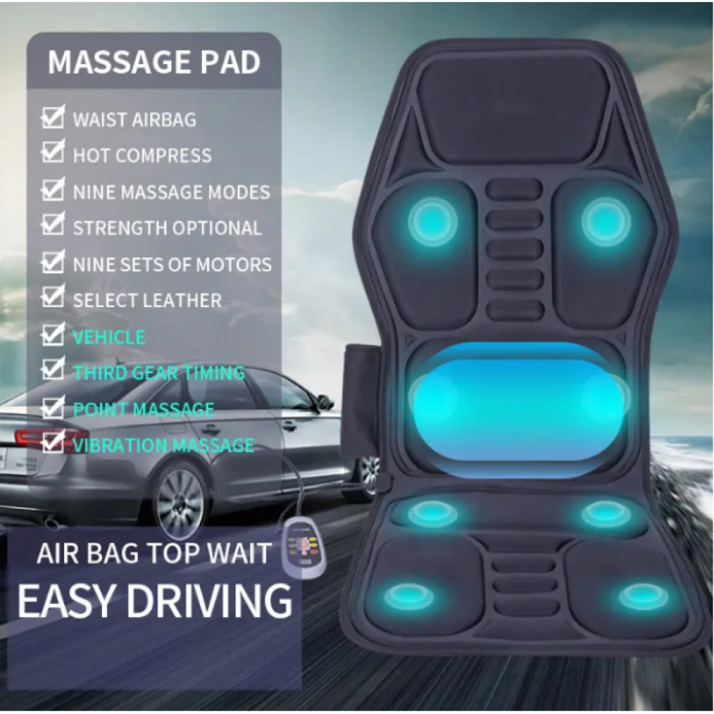 Массажная накидка на кресло и сиденье авто Beauty Gadgets