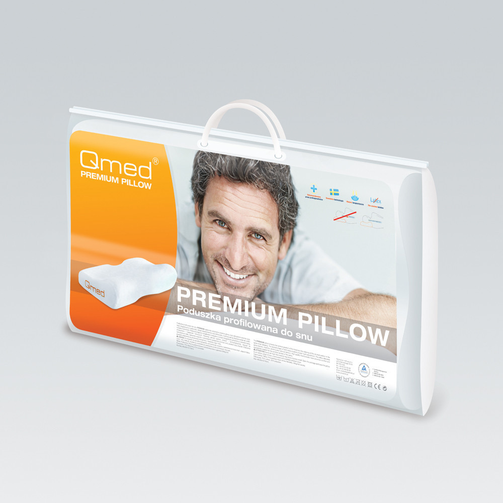 Подушка ортопедична Qmed Premium Pillow