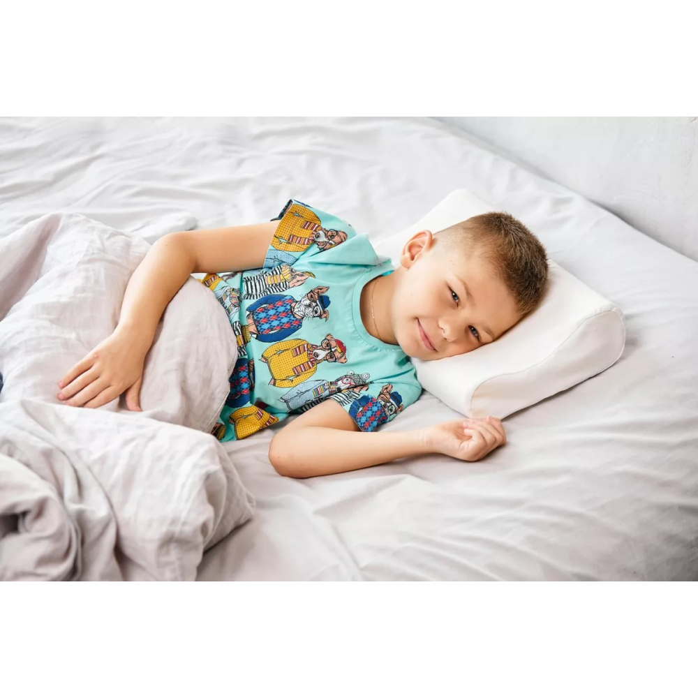 Подушка ортопедична з ефектом пам'яті дитяча Ortomed OPO-104XS Kids