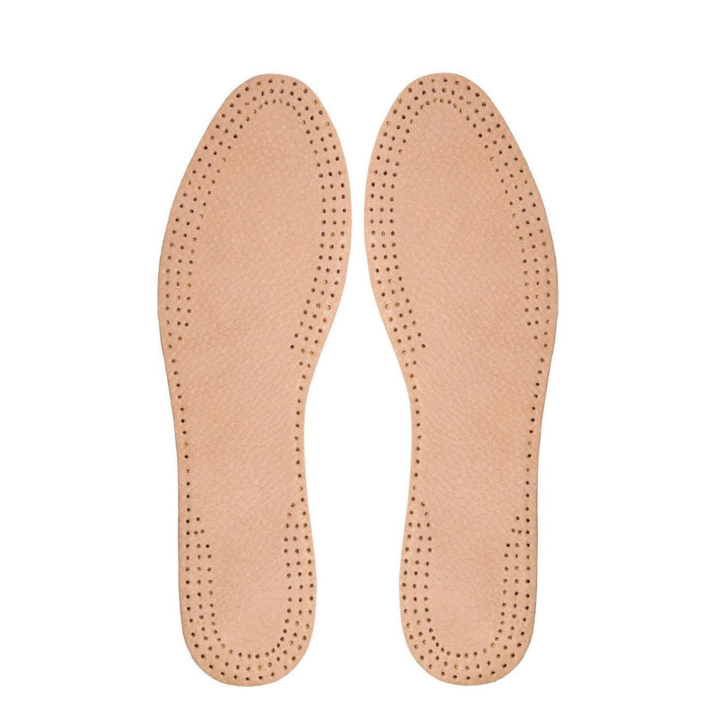 Кожаные стельки с корковым деревом Kaps Leather Cork