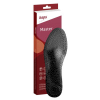 Ортопедические бескаркасные стельки на латексном основании (черные) Kaps Master Black