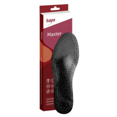 Ортопедические бескаркасные стельки на латексном основании (черные) Kaps Master Black