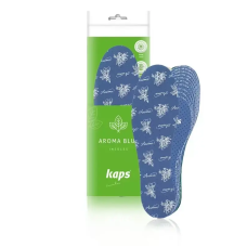 Гигиенические стельки для обуви (для вырезания) Kaps Aroma Blue