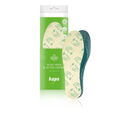 Гигиенические стельки для обуви (для вырезания) Kaps Aloe Vera & Ultra-Fresh