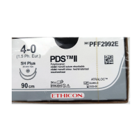Хірургічна нитка Ethicon ПДС II (PDS II) 4/0, довжина 90 см, 2 кол. голки 26 мм, PFF2992E