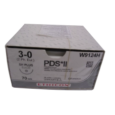 Хірургічна нитка Ethicon ПДС II (PDS II) 3/0, довжина 70 см, кол. голка 26 мм, W9124H