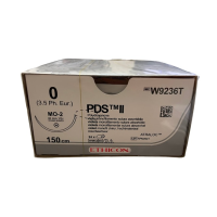 Хірургічна нитка Ethicon ПДС II (PDS II) 0, довжина 150 см, кол. голка 40 мм, W9236T