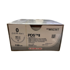 Хірургічна нитка Ethicon ПДС II (PDS II) 0, довжина 150 см, кол. голка 40 мм, W9236T