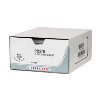 Хирургическая нить Ethicon ПДС II (PDS II) 1, длина 90 см, кол-реж. игла 45 мм, W9385T