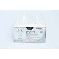 Хірургічна нитка Ethicon ПДС II (PDS II) 4/0, довжина 45 см, ріж. голка 16 мм, W9867T