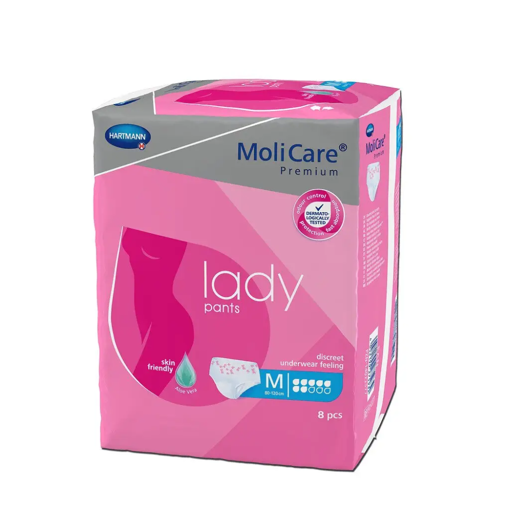 Труси поглинаючі для жінок MoliCare Premium lady pants 7 крапель M (8 шт)