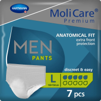 Трусы поглощающие для мужчин MoliCare Premium MEN PANTS 5 капель L (7 шт)