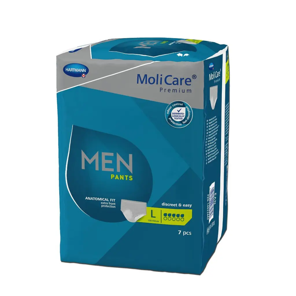 Труси поглинаючі для чоловіків MoliCare Premium MEN PANTS 5 крапель L (7 шт)