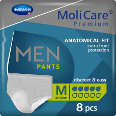 Труси поглинаючі для чоловіків MoliCare Premium MEN PANTS 5 крапель M (8 шт)