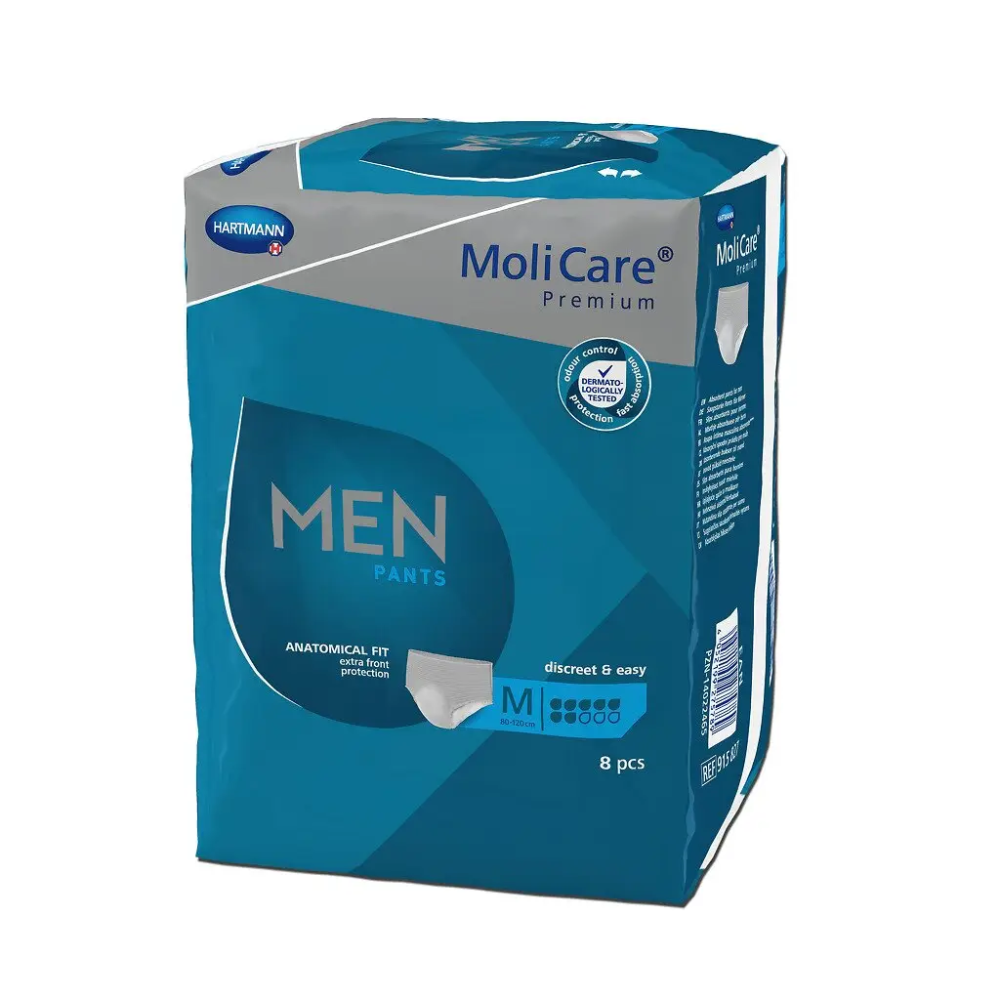 Трусы поглощающие для мужчин MoliCare Premium MEN PANTS 7 капель M (8 шт)