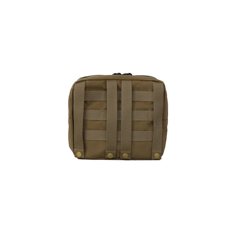 Подсумок под патроны россыпью MOLLE. Подсумок утилитарный 21х20х6,5 см Койот Стохід