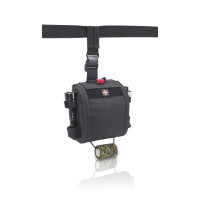 Сумка з можливістю кріплення на нозі та поясі Elite Bags QUICKAID’S black M11.006