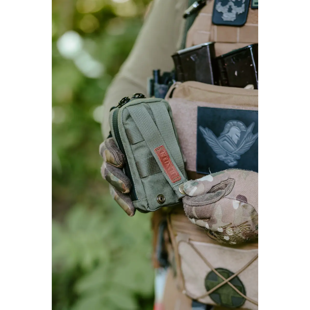 Підсумок утилітарний (сухарка) тактичний MOLLE 15х9х5,5 см Олива Стохід