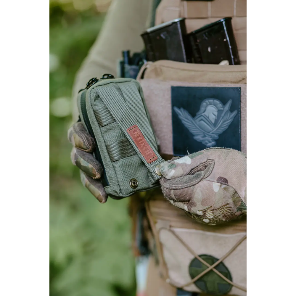 Підсумок утилітарний (сухарка) тактичний MOLLE 15х9х5,5 см Олива Стохід