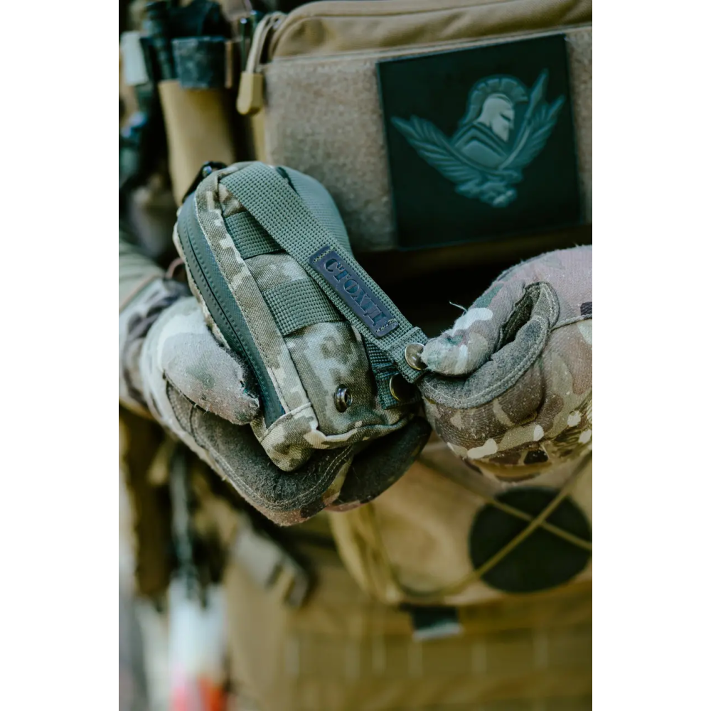 Подсумок утилитарный (сухарка) тактический MOLLE 15х9х5,5 см Пиксель Стохід