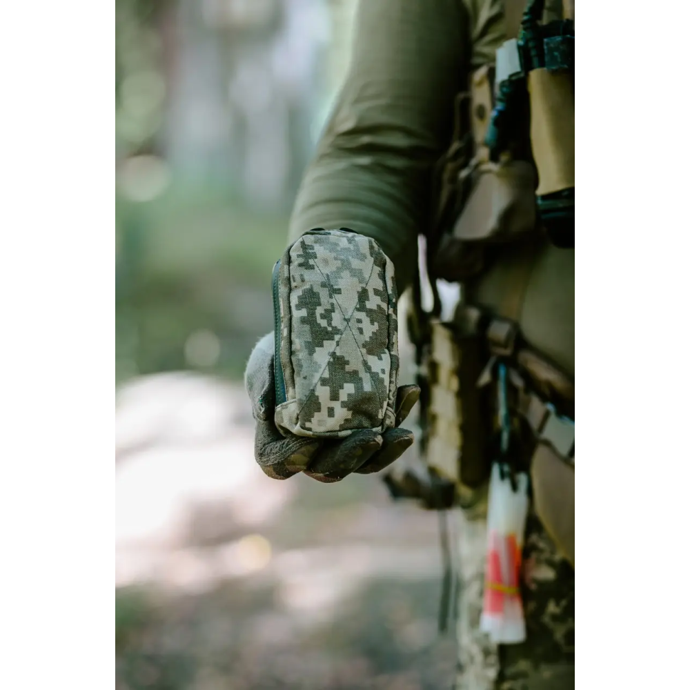 Подсумок утилитарный (сухарка) тактический MOLLE 15х9х5,5 см Пиксель Стохід