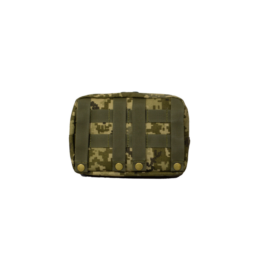 Подсумок под патроны россыпью MOLLE. Подсумок утилитарный 21х20х6,5 см Олива Стохід