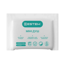 Сухой мыльный мини душ для очищения кожи без смывания Estem Mini