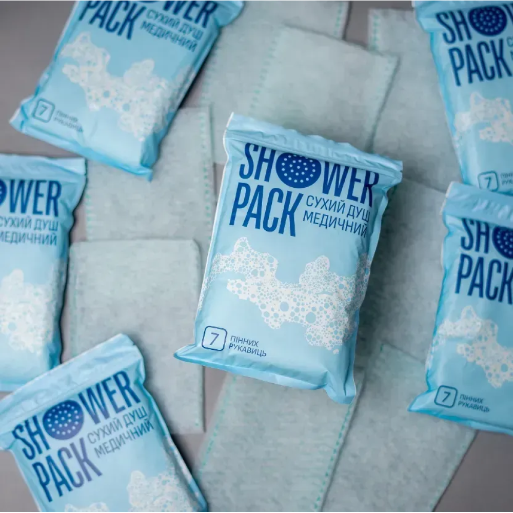 Сухий душ медичний Shower Pack (7 шт.)